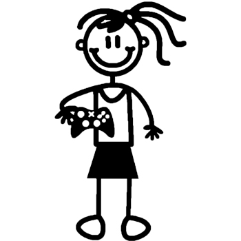 G11 - Girl with game controller