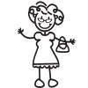 GM8 - Grandmother with bag