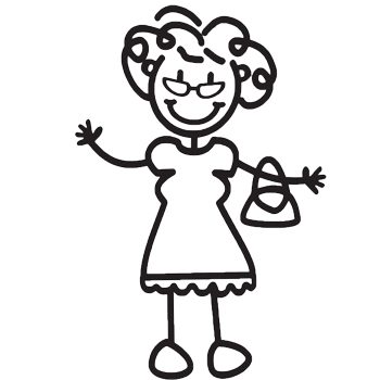 GM8 - Grandmother with bag