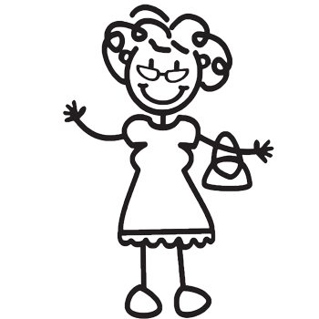 GM8 - Grandmother with bag