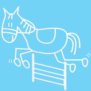 H2 - Paard springt - Afbeelding 2