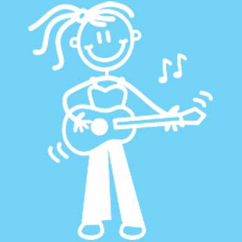 OG11 - Older girl playing guitar - Image 2