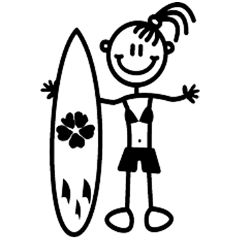 OG1 - Older girl surfing