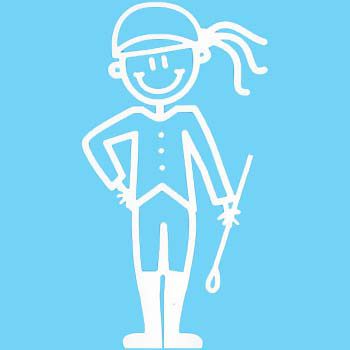 OG27 - Older girl in horse riding gear - Image 2