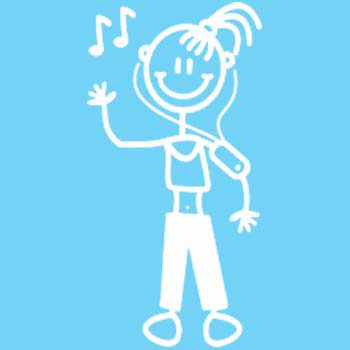 OG3 - Older girl listen music - Image 2