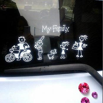 Autostickers The Sticker Family