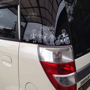 Autostickers The Sticker Family