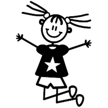 YG3 - Young girl jumping