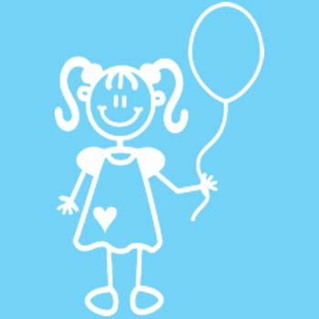 YG4 - Young girl balloon - Image 2