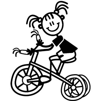 YG6 - Young girl tricycle