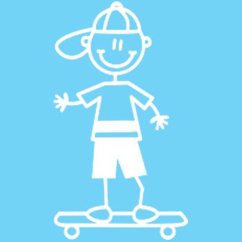 B3 - Boy on skateboard - Image 2