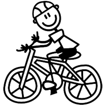 F17 - Father on bike