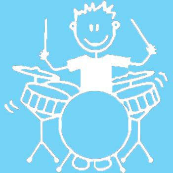 OB12 - Older boy play the drums - Image 2