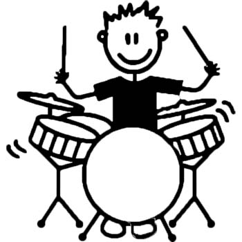 OB12 - Older boy play the drums