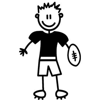 OB13 - Older boy playing rugby