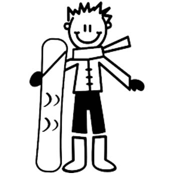 OB2 - Older boy snowboard
