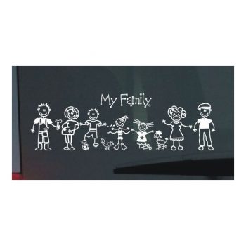 The Sticker Family autostickers