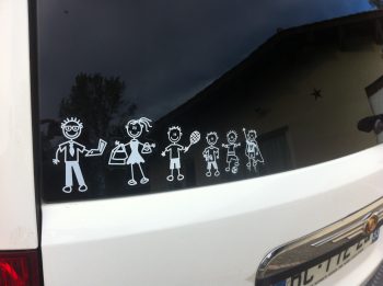Autosticker The Sticker Family