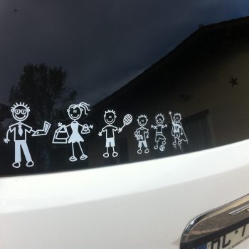 Autosticker The Sticker Family