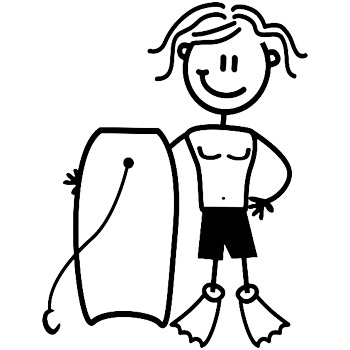OB9 - Older boy with bodyboard