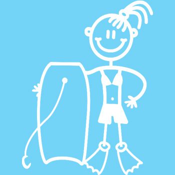 OG9 - girl with bodyboard - Image 2