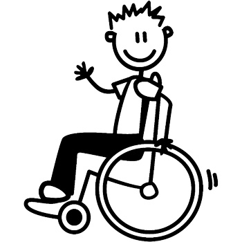 WCOB - Older boy in wheelchair