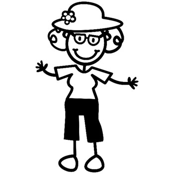 GM1 - Grandmother with hat