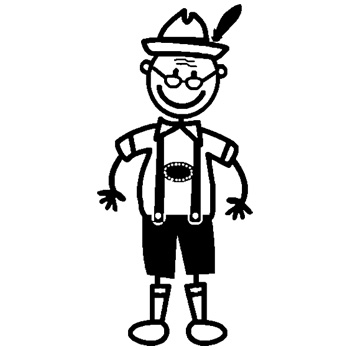 GF8 - Grandfather lederhosen